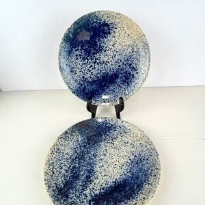 Tuhu Pottery Ceramic Dessert Salad Plates Sparkle Night